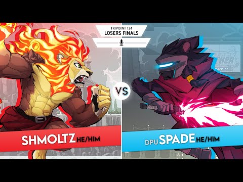 Tripoint 124 - Losers Finals - Shmoltz (Zetterburn/Shovel Knight) Vs DPU | spade (Clairen)