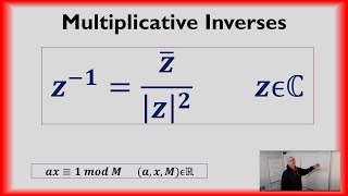Complex Analysis Multiplicative Inverse