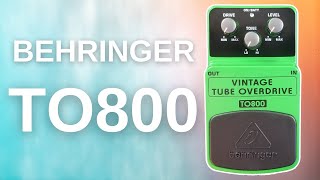 Video thumbnail for Behringer TO800 Vintage Tube Overdrive Review by GrowWithGuitar
