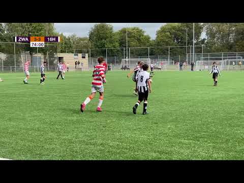 Zwaluwen JO15-1 - Zestienhoven JO15-1 (2e helft)