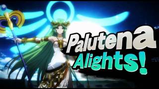 Palutena in Smash Bros Wii U 3DS (E3 2014)