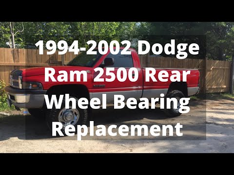 1994-2002 Dodge Ram 2500 Rear Wheel Bearing Replacement. Dana 70/80
