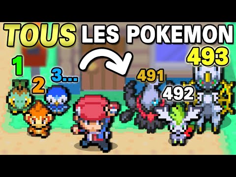 Comment j’ai complété le Pokédex INFERNAL de Platine