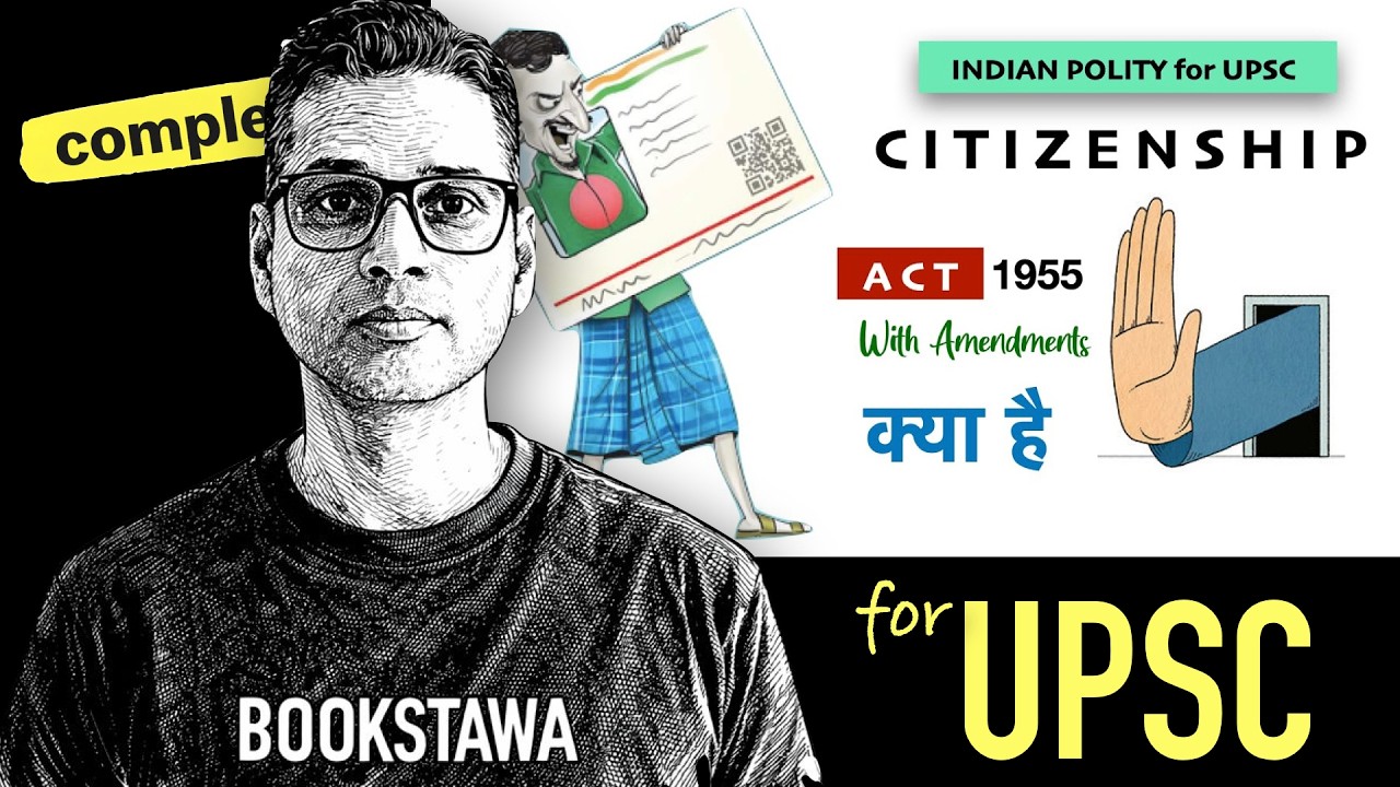 Video lecture explaining citizens and aliens under Indian citizenship law
