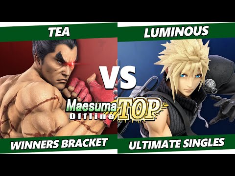 MaesumaTOP#7 - Tea (Pac-Man, Kazuya) Vs. Luminous (Cloud) SSBU Ultimate Tournament