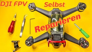 DJI FPV Drohne selbst reparieren/ Stossfänger austauschen und Überrollbügel montieren