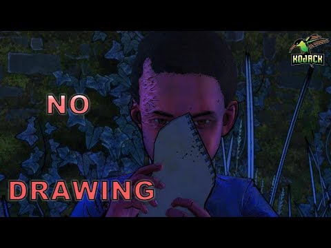 Clementine Refuse to Let Tenn Draw Her & AJ| The Walking Dead: The Final Season - Episode 1