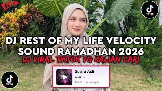 Download lagu DJ REST OF MY LIFE VELOCITY SOUND RAMADHAN 2026 | DJ VIRAL TIKTOK TERBARU YG KALIAN CARI mp3 Download lagu DJ REST OF MY LIFE VELOCITY SOUND RAMADHAN 2026 | DJ VIRAL TIKTOK TERBARU YG KALIAN CARI mp3