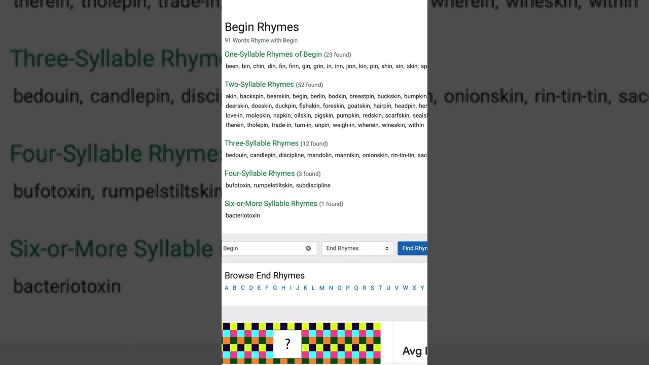 Best Writing Tool for songwriters and rappers. A Website that Rhymes for You.