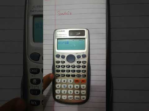 Sin60° value || how to find sin60° value with calculator