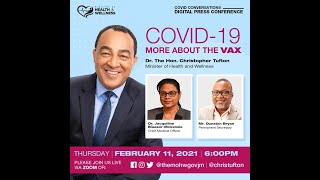COVID Conversations Press Conference | COVID-19 More About The Vax - February 11, 2021