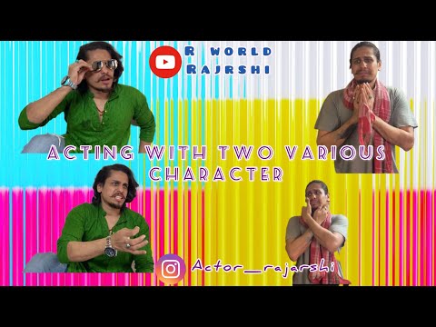 Rajarshi Ghosh Audition in UP language , 2 variation of myself