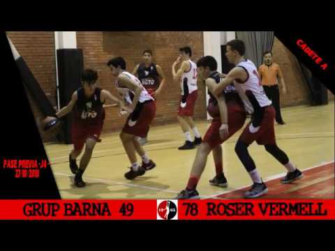 2018 GRUP BARNA vs ROSER F1-J4 CADETE A