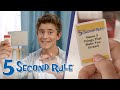 5 Second Rule! Can you name 3 things from the cards in 5 seconds or less?