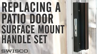 How to Replace a Surface Mount Handle Assembly
