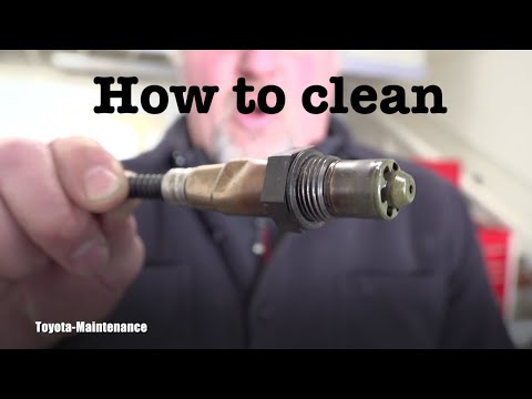 How to clean Oxygen O2 A/F Sensor