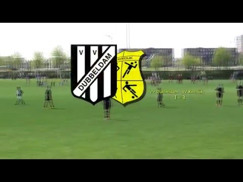 VV Dubbeldam E1 - SV Koedijk E1 (7 mei 2016) 9e wedstrijd op het 7e International Youth Tournament