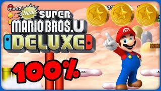 7-4 Bouncy Cloud Boomerangs ❤️ New Super Mario Bros. U Deluxe ❤️ 100% All Star Coins