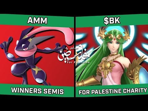 AMM (Greninja) vs $BK (Palutena) - For Palestine Charity Tournament
