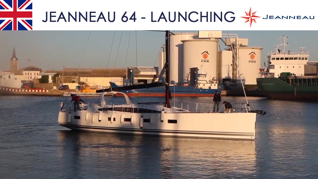Спуск на воду Jeanneau 64 на Корсике