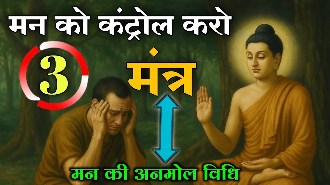 " सारा खेल दिमाग से शुरू होता है "। मन की शक्ति को पहचानो। Buddhist teachings।Mind control।