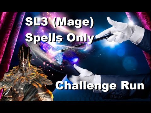 Dark Souls: SL3 - (Magic) Spells only - GWYN COME HERE MENG - (Challenge run Pt. 7)