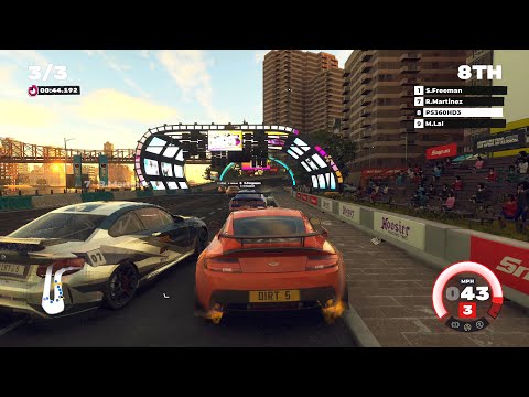 Dirt 5 - 35 Minutes of Races Gameplay | NY, Nepal, Greece, Brazil Courses (Xbox One X) (4k 60fps)