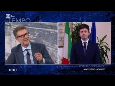 Roberto Speranza Che Tempo Che Fa Sintesi