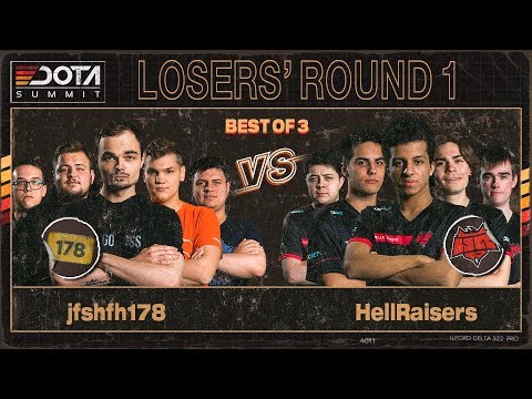 jfshfh178 vs HellRaisers Game 2 - Dota Summit 11: Losers' Round 1