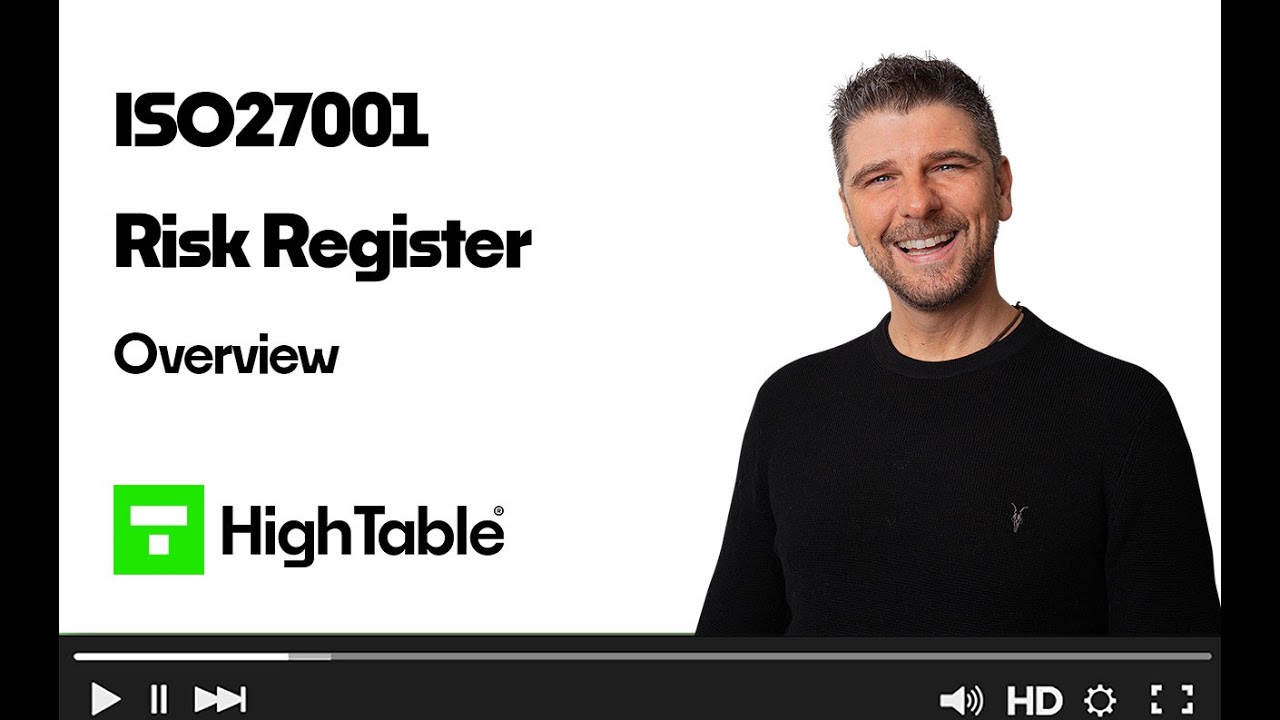 Risk Register Template Walkthrough