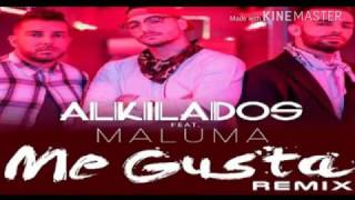Alkilados ft Maluma - Me Gusta remix (LETRA) | 2017