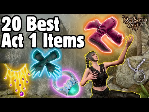 20 ACT 1 Items That Last the ENTIRE Game in Baldur's Gate 3