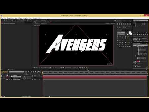 Recreating the 'Avengers' Title Text