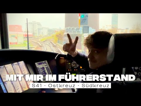 MIT MIR IM FÜHRERSTAND l REGEN AUF DER RINGBAHN 🚊🌧️ l 4K