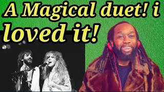 KENNY LOGGINS and STEVIE NICKS - Whenever i call you friend REACTION - First time hearing