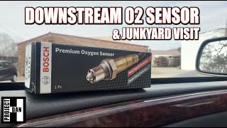 1998 GRAND CHEROKEE ZJ DOWNSTREAM O2 SENSOR & JUNK YARD VISIT