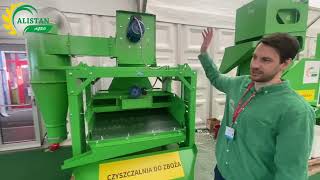 Nettoyeur de grains Alistan Doppelsieb-Getreidereiniger DSC-10 / Double-sieve grain cleaner à vendre - Image 6 | Agronetto MA Nettoyeur de grains Alistan Doppelsieb-Getreidereiniger DSC-10 / Double-sieve grain cleaner neuf | Image 6 - Agronetto