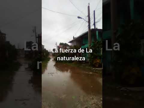 Ciclón en Bayamo granma#ciclon#cuba
