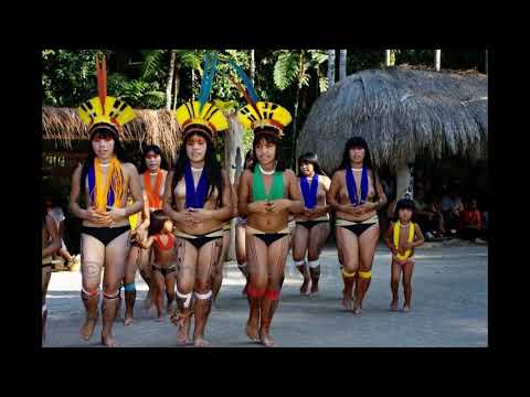 Amazing Discovery ISOLATED Amazon Tribes Xingu Indians Of The Rainforest Brazil 