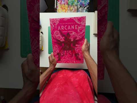 Livre d'art ARCANE !! #shorts