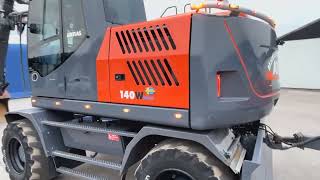 Atlas 140W blue wheel excavator | Image 4 - Machineryline