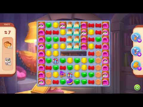 Homescapes Level 10871 No Boosters Gameplay