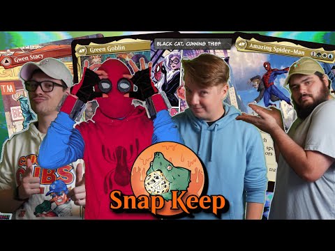 Spiderman x MTG Commander Battle! | Green Goblin vs Amazing Spider-Man vs Black Cat vs Gwen Stacy