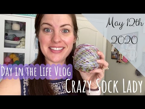 Day in The Life Vlog - 5/12/2020 - Crazy Sock Lady