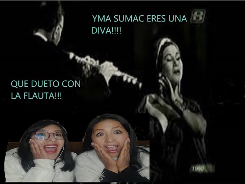 reacción a Yma Sumac "Dueto con la flauta mágica india"