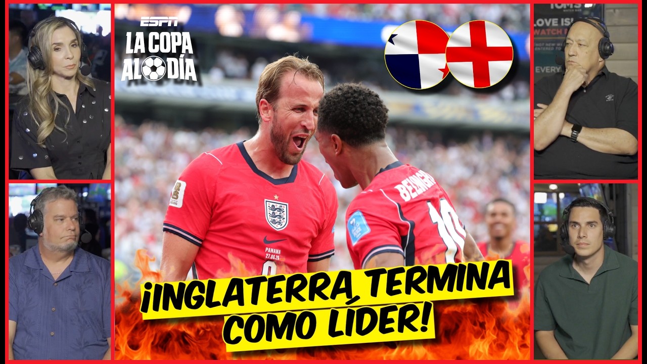 INGLATERRA hizo su TAREA en FASE de GRUPOS gracias a JUDE BELLINGHAM y HARRY KANE | La Copa Al Día