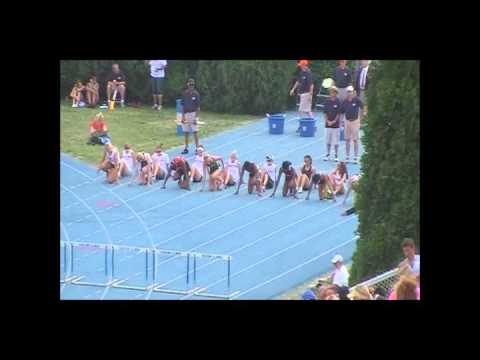 2012 IHSA Girls State Meet - 2A 100m Hurdle Final