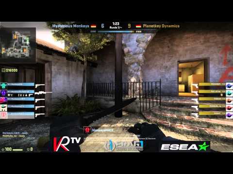 ESEA OPEN Mysterious Monkeys vs. Planetkey Dynamics
