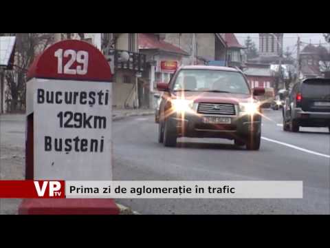Prima zi de aglomerație în trafic