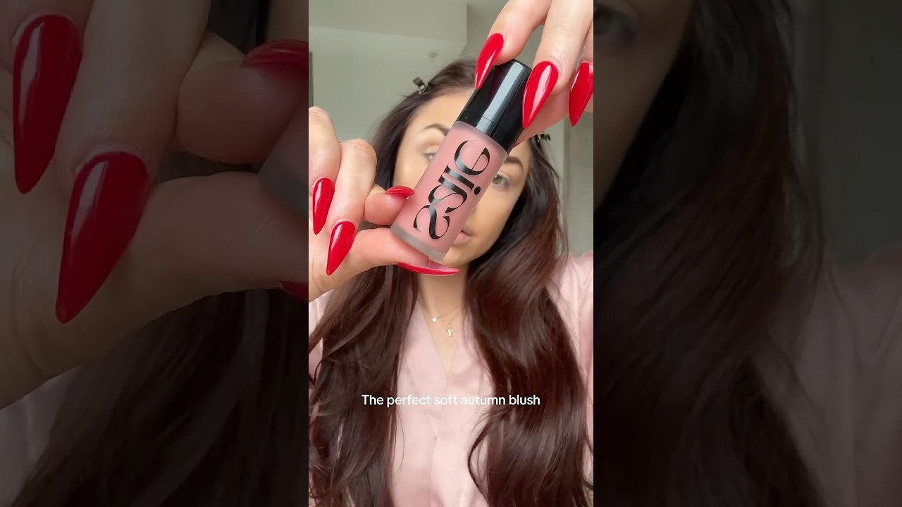 The perfect soft autumn blush 🤍 #saiebeauty #dewblush in #rosy #dewymakeuplook #makeup #blush